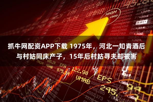 抓牛网配资APP下载 1975年，河北一知青酒后与村姑同床产子，15年后村姑寻夫却被害