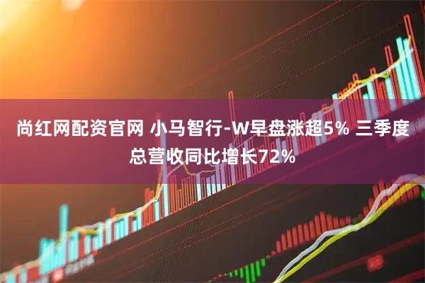 尚红网配资官网 小马智行-W早盘涨超5% 三季度总营收同比增长72%