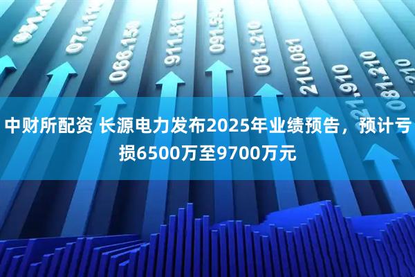 中财所配资 长源电力发布2025年业绩预告，预计亏损6500万至9700万元